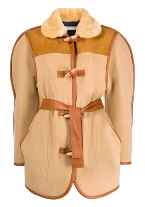 Philosophy Di Lorenzo Serafini Montgomery belted coat - Neutrals