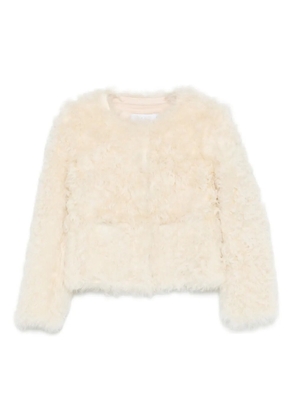 IRO sheepskin coat - Neutrals