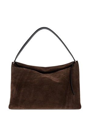 Wandler Penelope suede tote bag - Brown