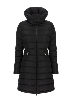 Moncler Flammette quiltet coat - Black
