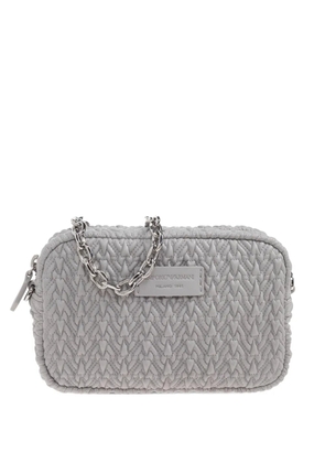 Emporio Armani quilted crossbody bag - Grey