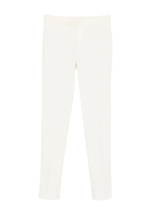 Incotex button-fastening flat-front trousers - Neutrals
