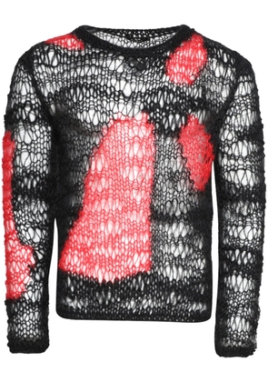 MISBHV Antwerp hand-knit jumper - Black