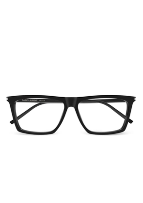 Saint Laurent Eyewear rectangle-frame glasses - Black