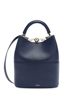 Furla Sfera chain-detail bucket bag - Blue