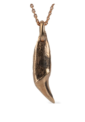 Parts of Four bear-tooth necklace - Gold