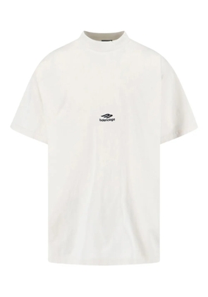 Balenciaga logo-detail T-shirt - White