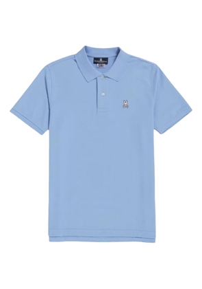 Psycho Bunny Glacial embroidered-logo polo shirt - Blue