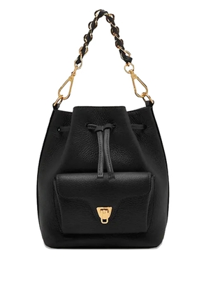 Coccinelle chain-strap bucket bag - Black