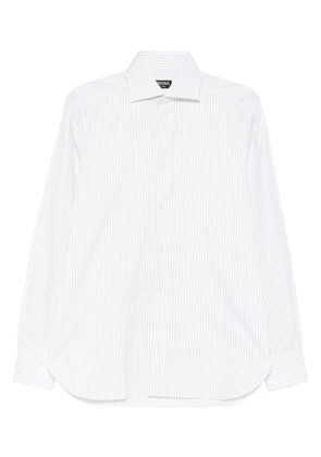 Zegna striped shirt - White