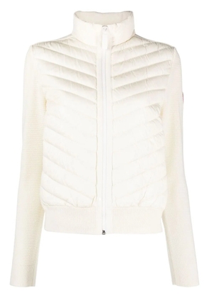 Canada Goose quilted knit jacket - White