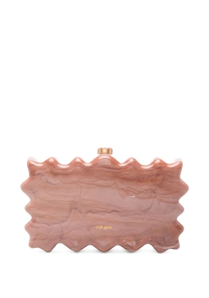 Cult Gaia mini Paloma clutch bag - Pink