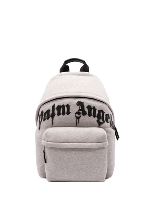 Palm Angels graffiti-print backpack - Grey