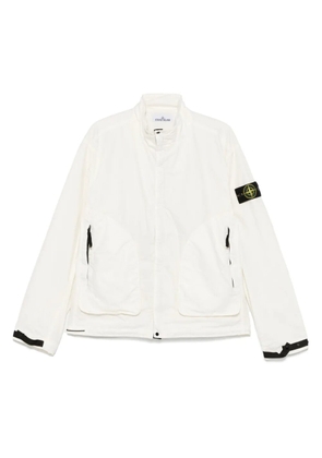 Stone Island Compass-motif jacket - White