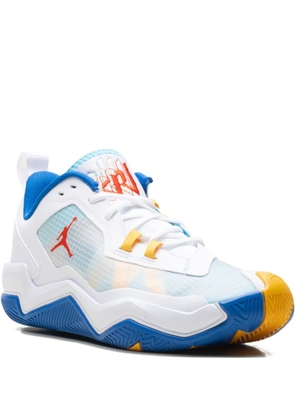 Jordan One Take 4 'Lagoon Pulse' sneakers - White
