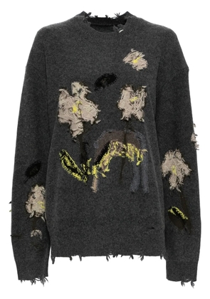 JNBY floral pattern jumper - Grey