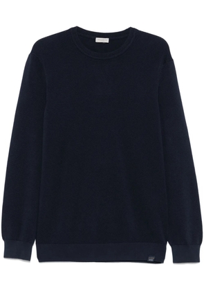 Paul & Shark garment-dyed cotton sweater - Blue