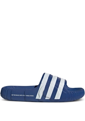 adidas Adilette 22 striped slides - Blue