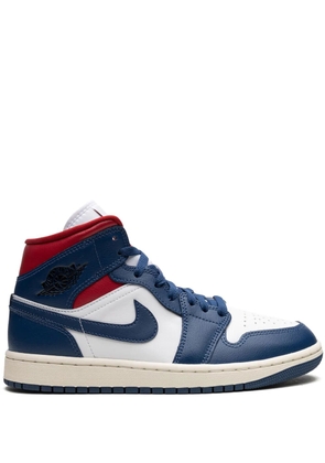 Jordan Air Jordan 1 Mid 'Blue / Red' sneakers - White