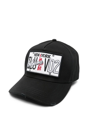 DSQUARED2 New York-patch baseball cap - Black