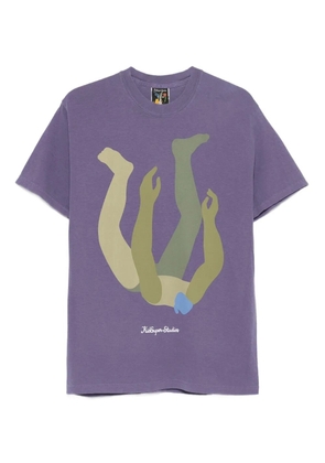 KidSuper Falling Man T-shirt - Purple