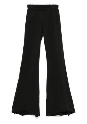 ENTIRE STUDIOS flared track pants - Black
