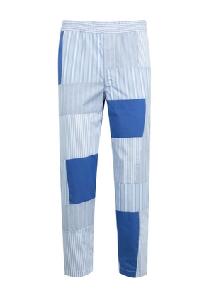 Comme Des Garçons Shirt patchwork trousers - Blue
