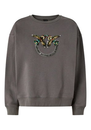 PINKO embellished sweatshirt - Grey