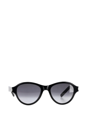 Saint Laurent Pre-Owned SL 520 oval-frame sunglasses - Black