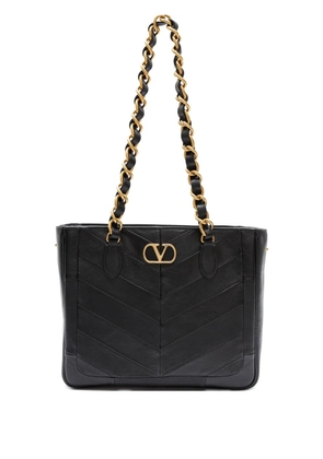 Valentino Garavani leather shoulder bag - Black