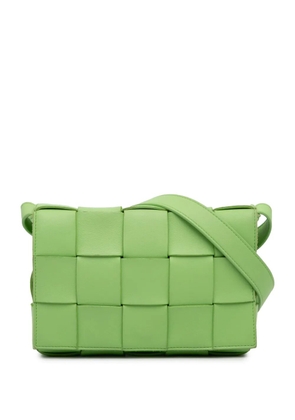 Bottega Veneta Pre-Owned 2019-2023 Pre-Owned Bottega Veneta Intrecciato Cassette crossbody bag - Green