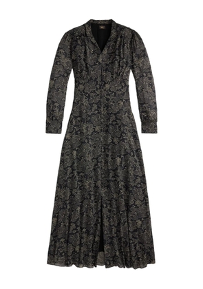 Ralph Lauren RRL floral button dress - Black