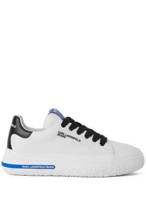 Karl Lagerfeld Jeans leather sneakers - White