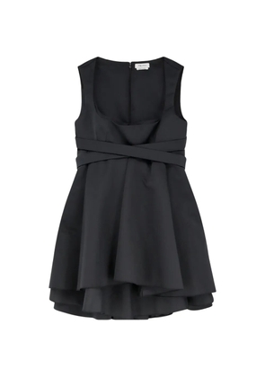 Alexander McQueen sleeveless mini dress - Black