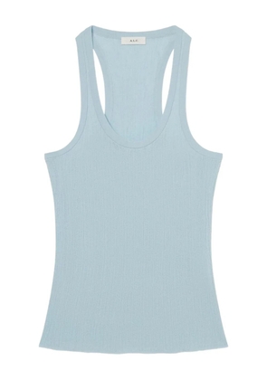 A.L.C. racerback ribbed top - Blue
