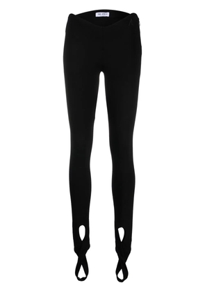 The Attico stirrup leggings - Black