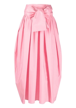Cecilie Bahnsen Junita poplin tulip skirt - Pink