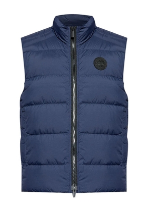 Canada Goose quilted logo-patch gilet - Blue