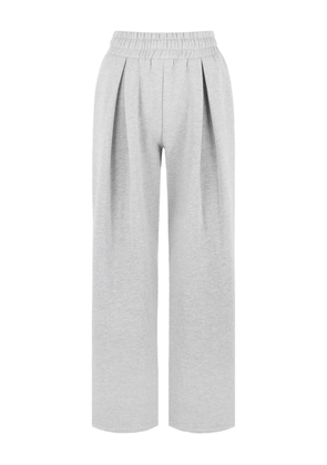 Manière De Voir Fanny pleated track pants - Grey