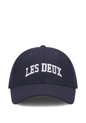 Les Deux logo-embroidered baseball cap - Blue