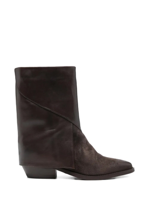 Julie Dee pointed-toe ankle boots - Brown