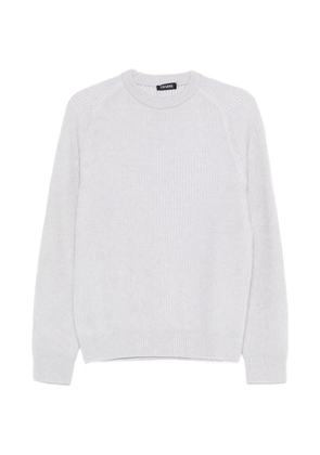 Cenere GB ribbed knit sweater - Grey