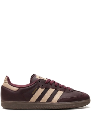 adidas Samba OG 'Maroon/Crystal Sand/Gold Metallic' sneakers - Brown