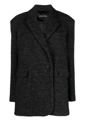 HERSKIND Wilma double-breasted coat - Grey