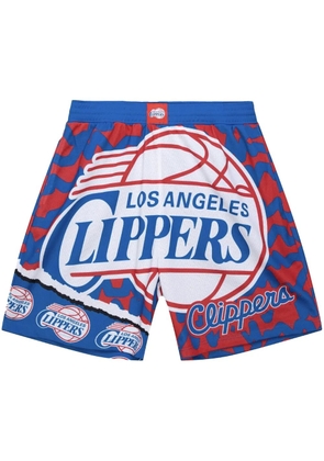 Mitchell & Ness 'NBA LA Clippers' Jumbotron 2.0 Sublimated shorts - Blue