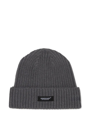 Undercover ribbed beanie - Grey