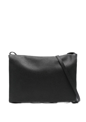 The Row leather shoulder bag - Black