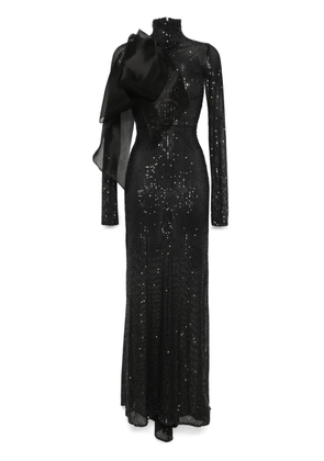 Atu Body Couture sequinned maxi dress - Black