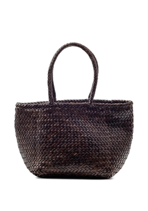 DRAGON DIFFUSION small Grace Basket tote bag - Brown