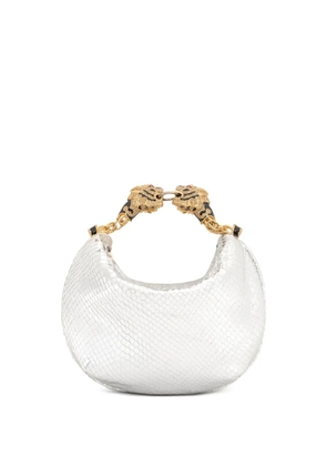 Roberto Cavalli leather mini bag - Silver